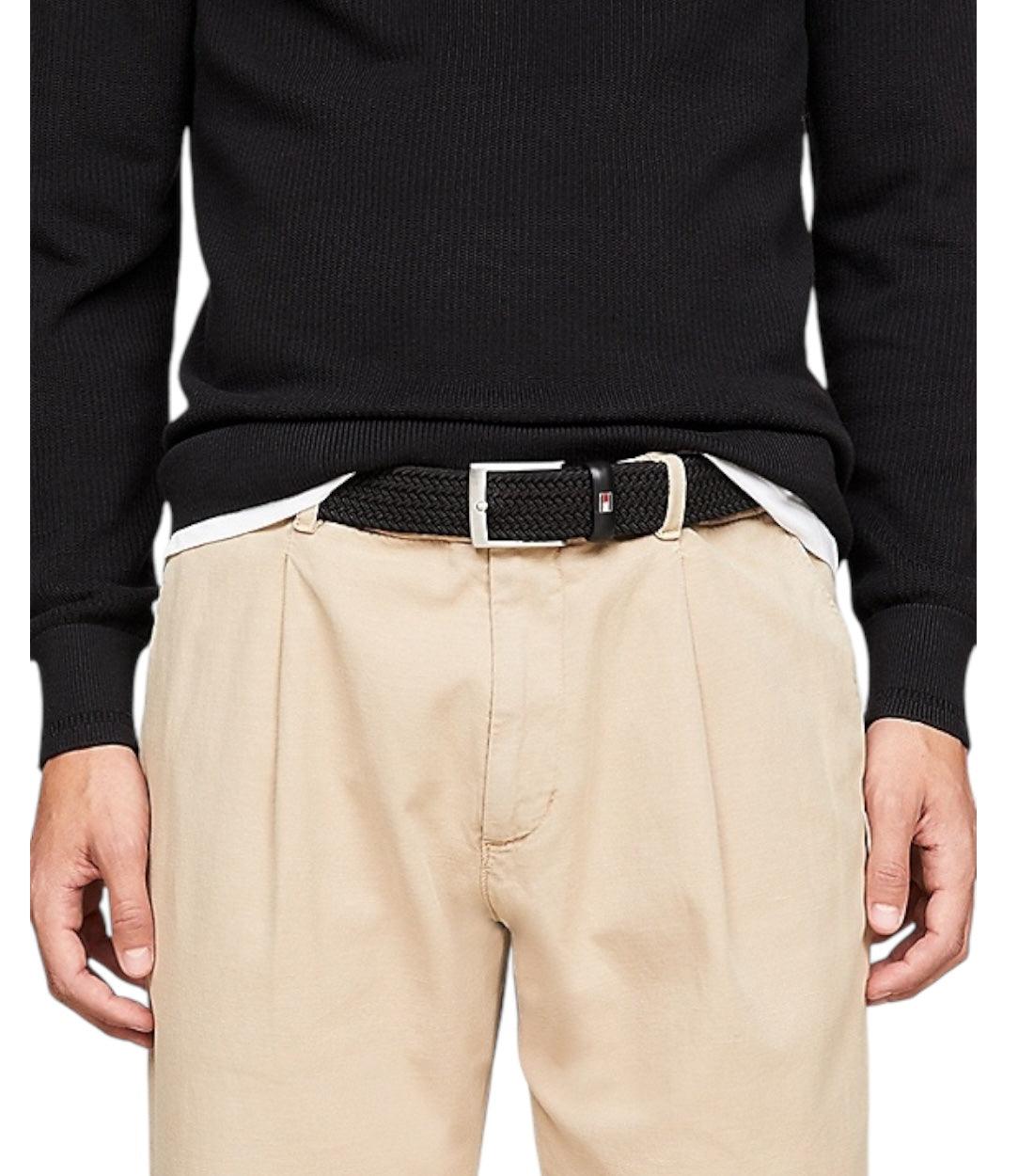 Tommy Hilfiger Zwart Riem Met Logo