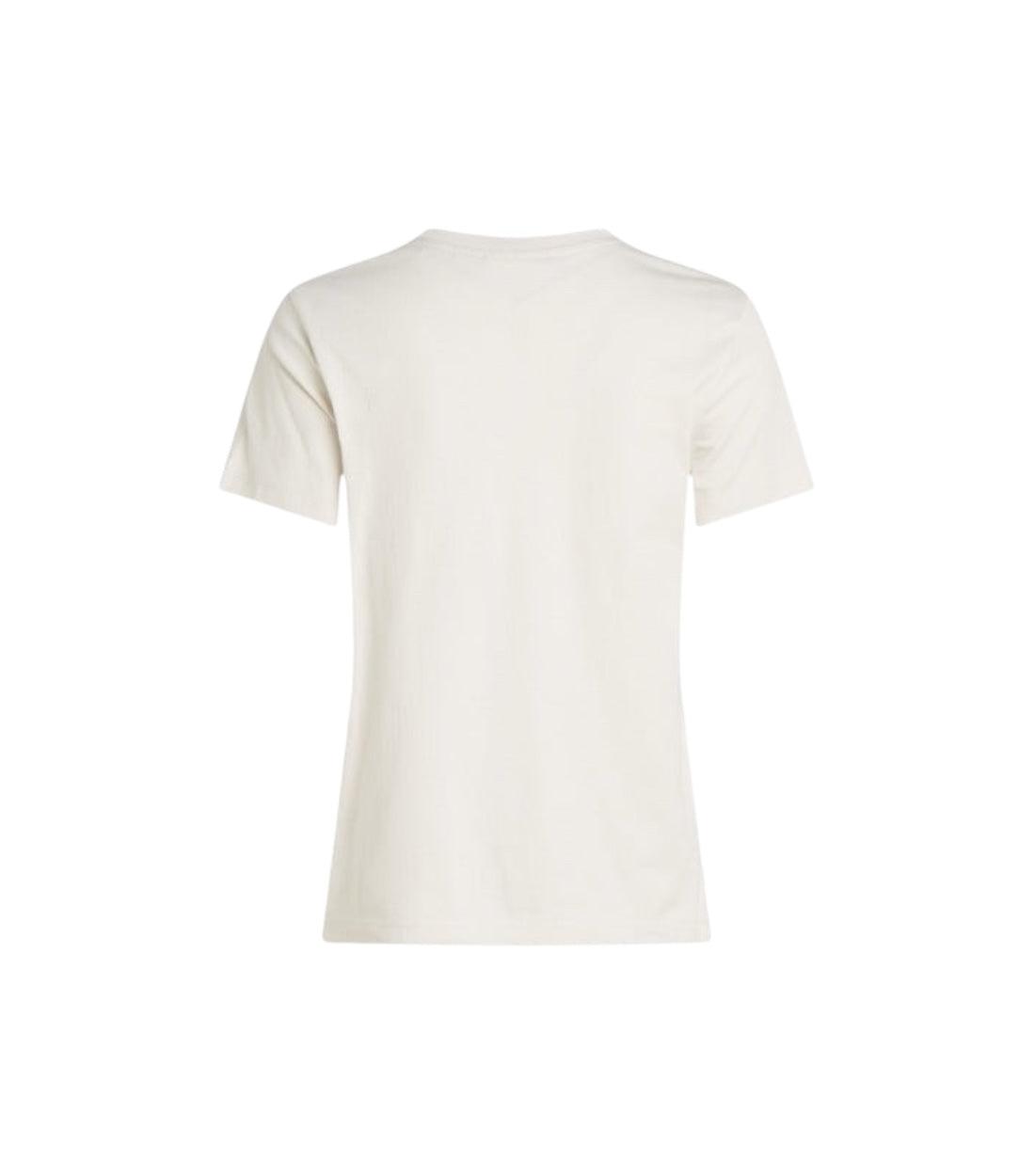 Calvin Klein Jeans Beige T-shirt Met Logo