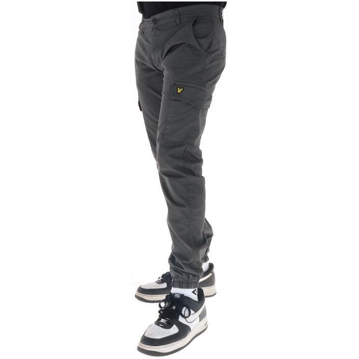 Lyle & Scott Grijs Cargobroek