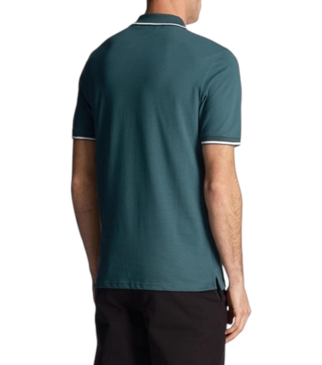 Lyle & Scott Groene Polo T-shirt