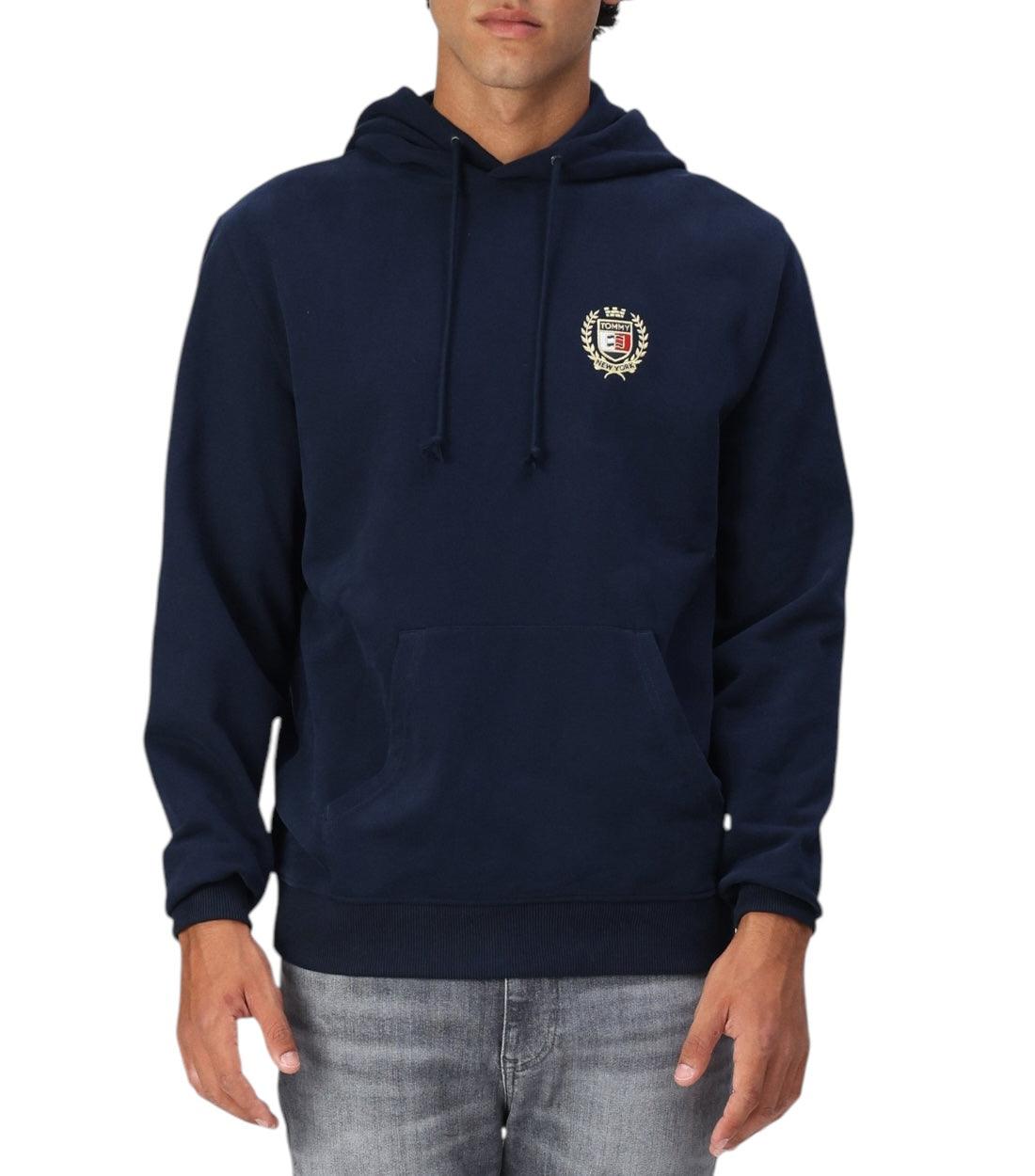 Tommy Hilfiger Blauw Flag Crest Hoodie