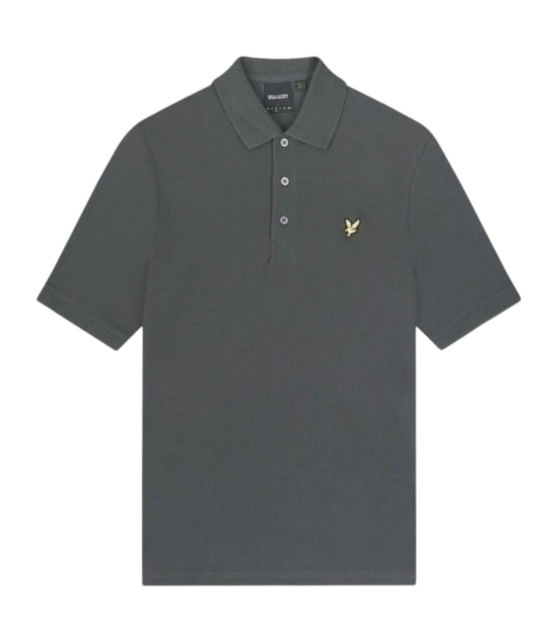 Lyle & Scott Grijs Polo Met Logo