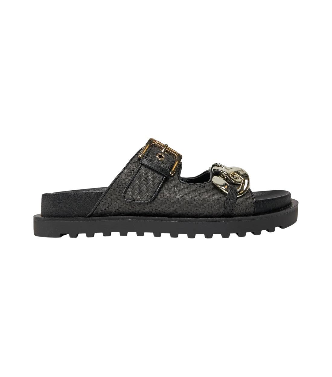 Guess Zwart Fateman Sandalen
