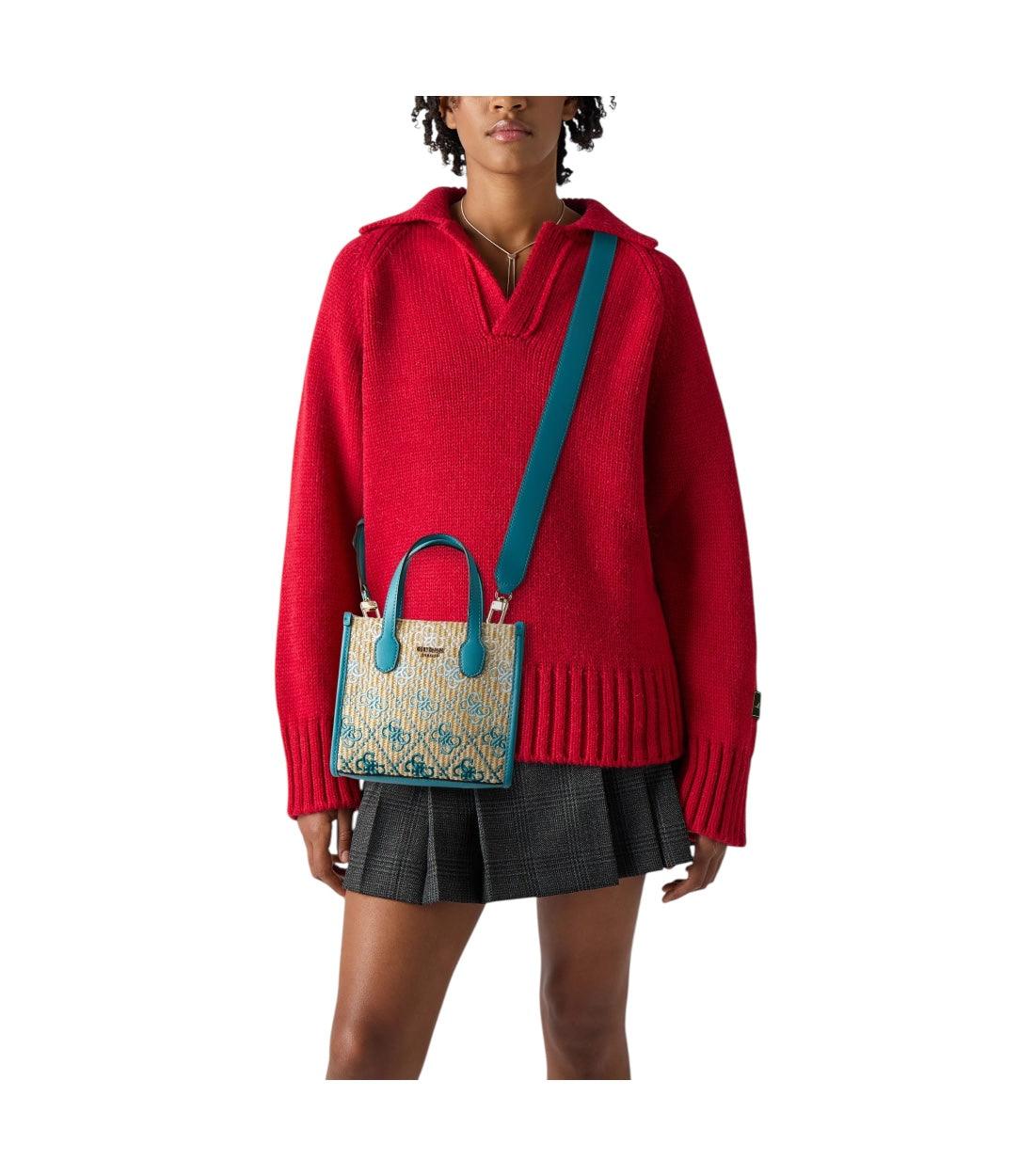 Guess Turquoise Tote Handtas