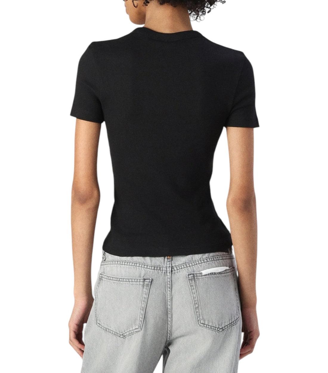 Calvin Klein Jeans Zwart T-shirt Met Label