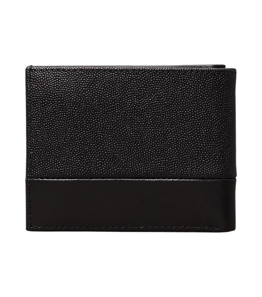 Calvin Klein Zwart Portemonnee Leer