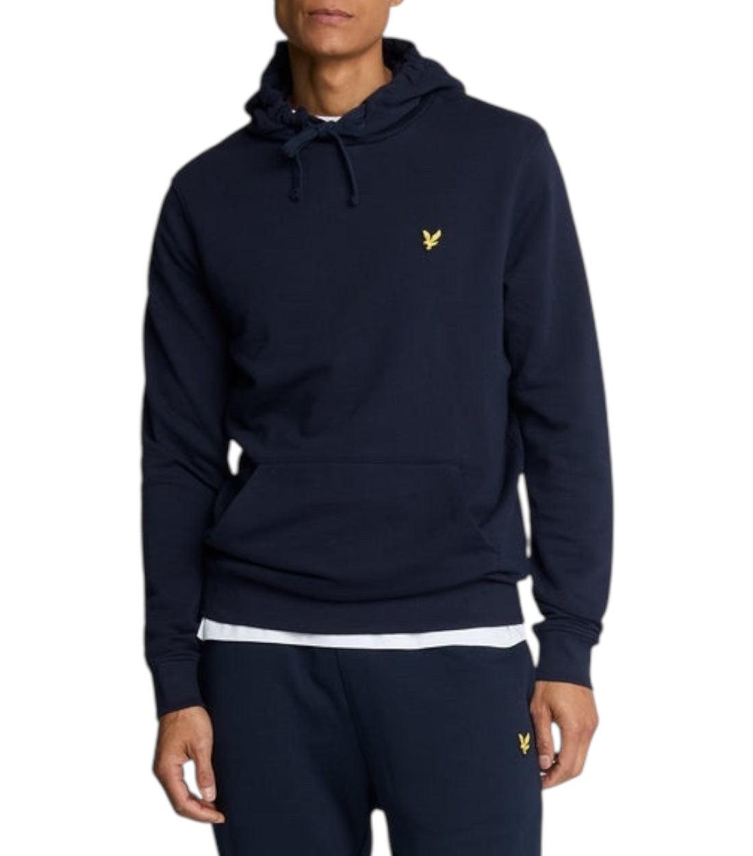 Lyle & Scott Blauw Sweatshirt Met Capuchon