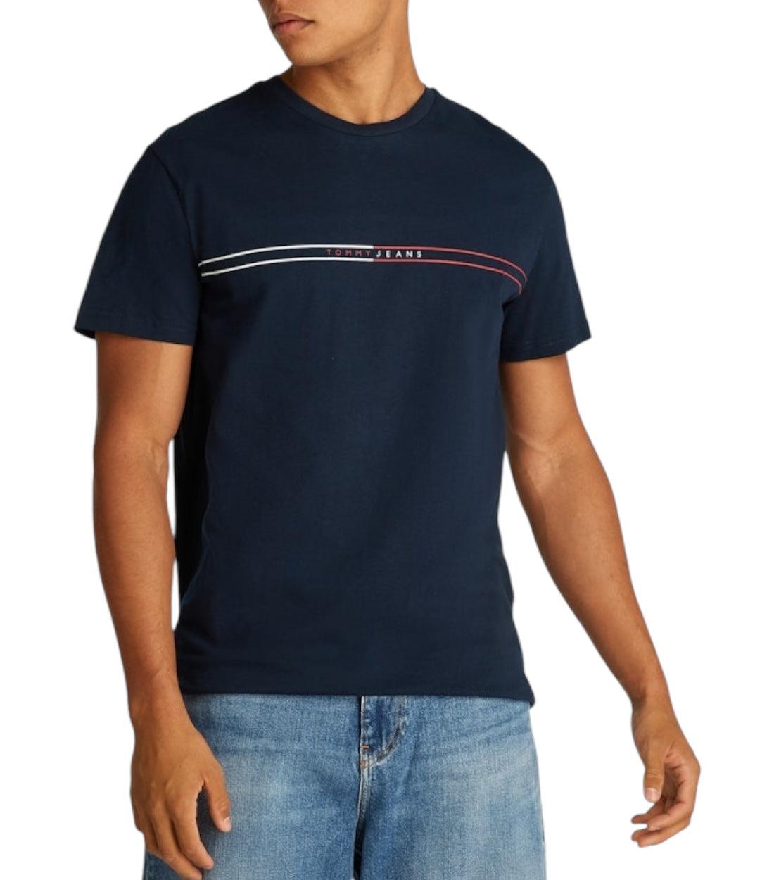 Tommy Hilfiger Jeans Donkerblauwe Graphic T-shirt