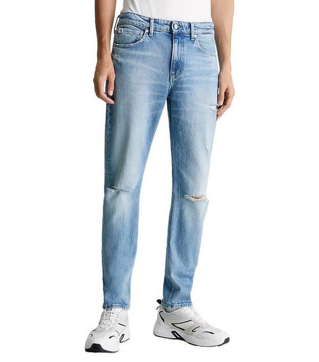 Calvin Klein Jeans Blauw Relaxed Straight Jeans