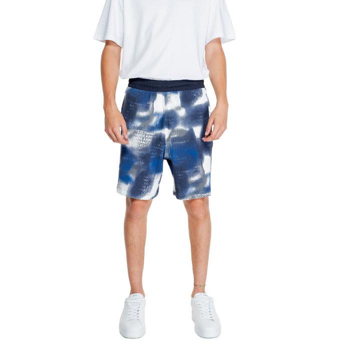Armani Exchange Blauw Korte Broek