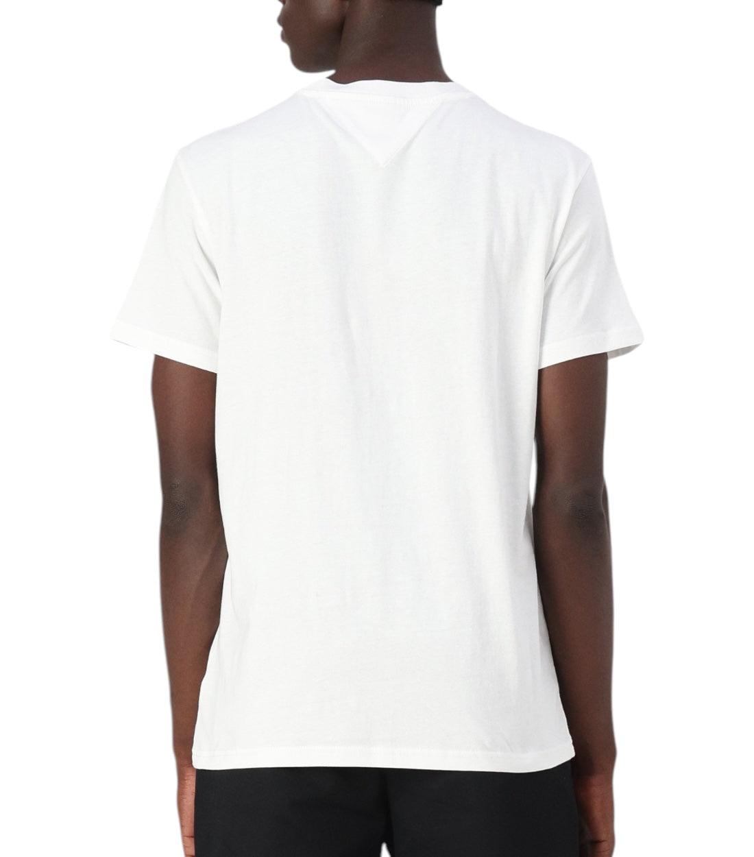 Tommy Hilfiger Jeans Witte Basic Logo T-shirt