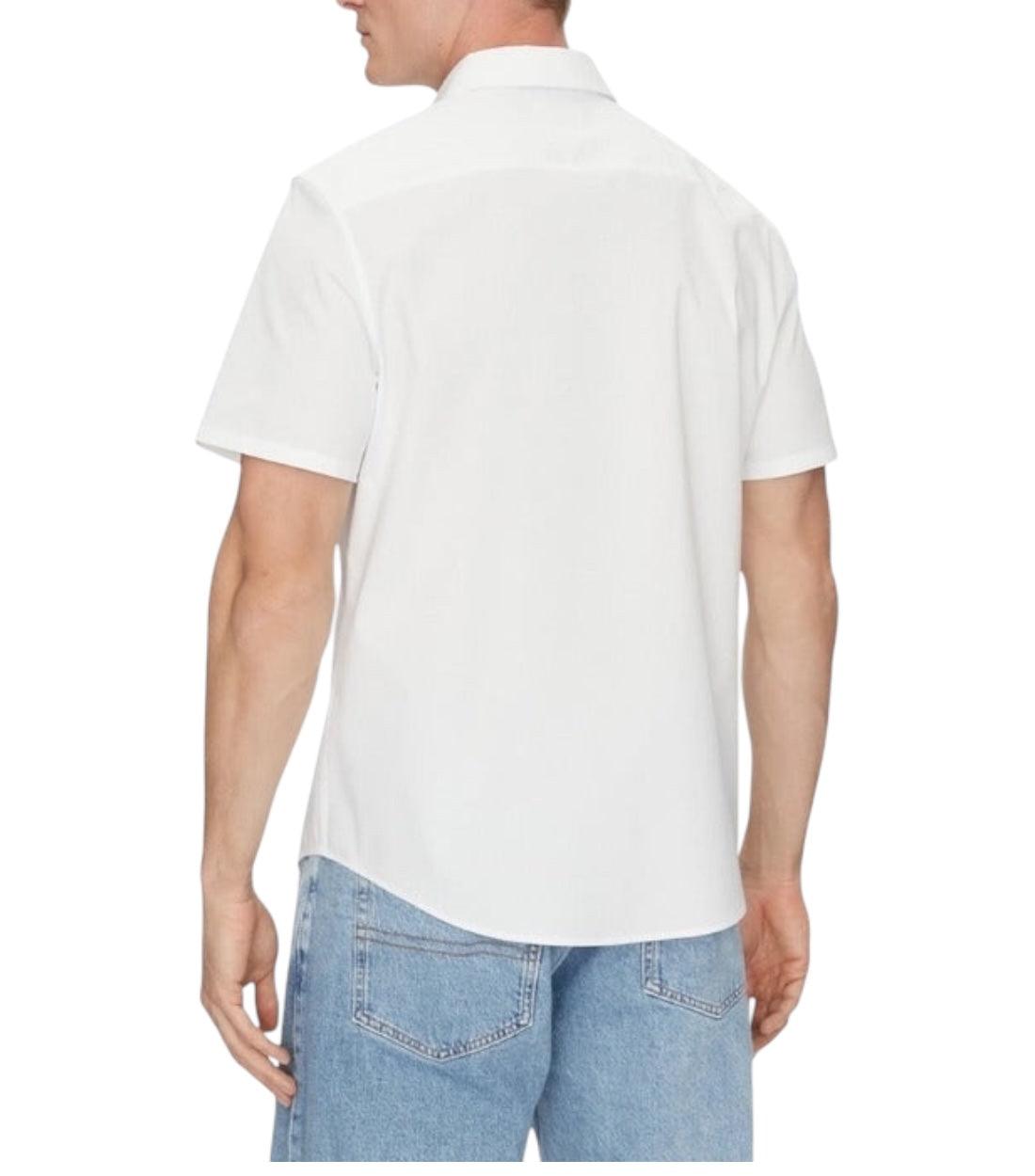 Calvin Klein Wit Blouse Met Korte Mouwen
