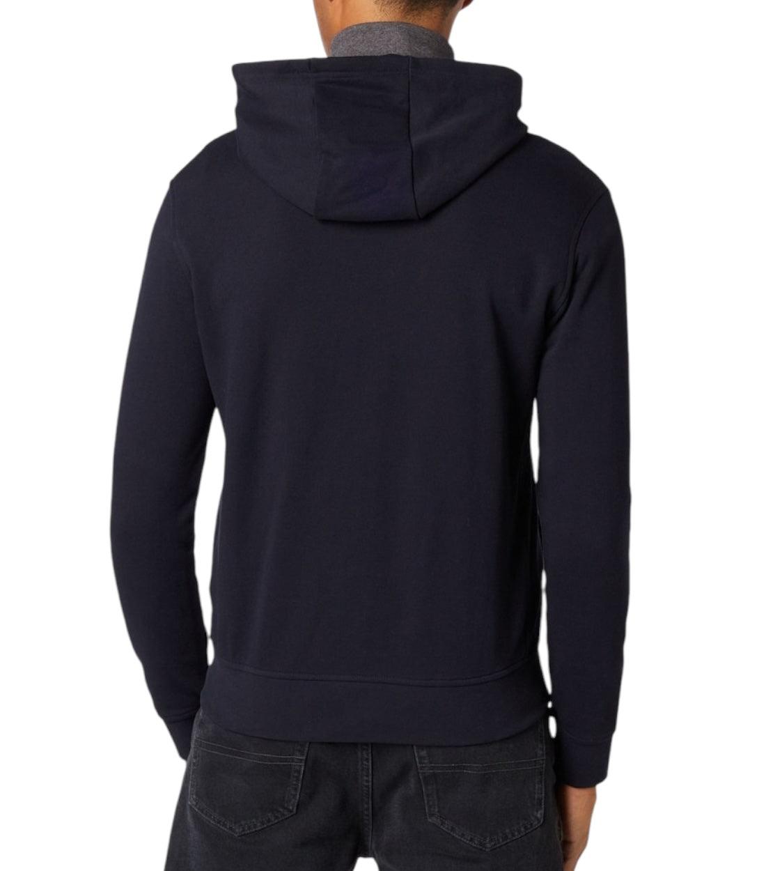 Armani Exchange Donkerblauw Stretch Vest Met Logo