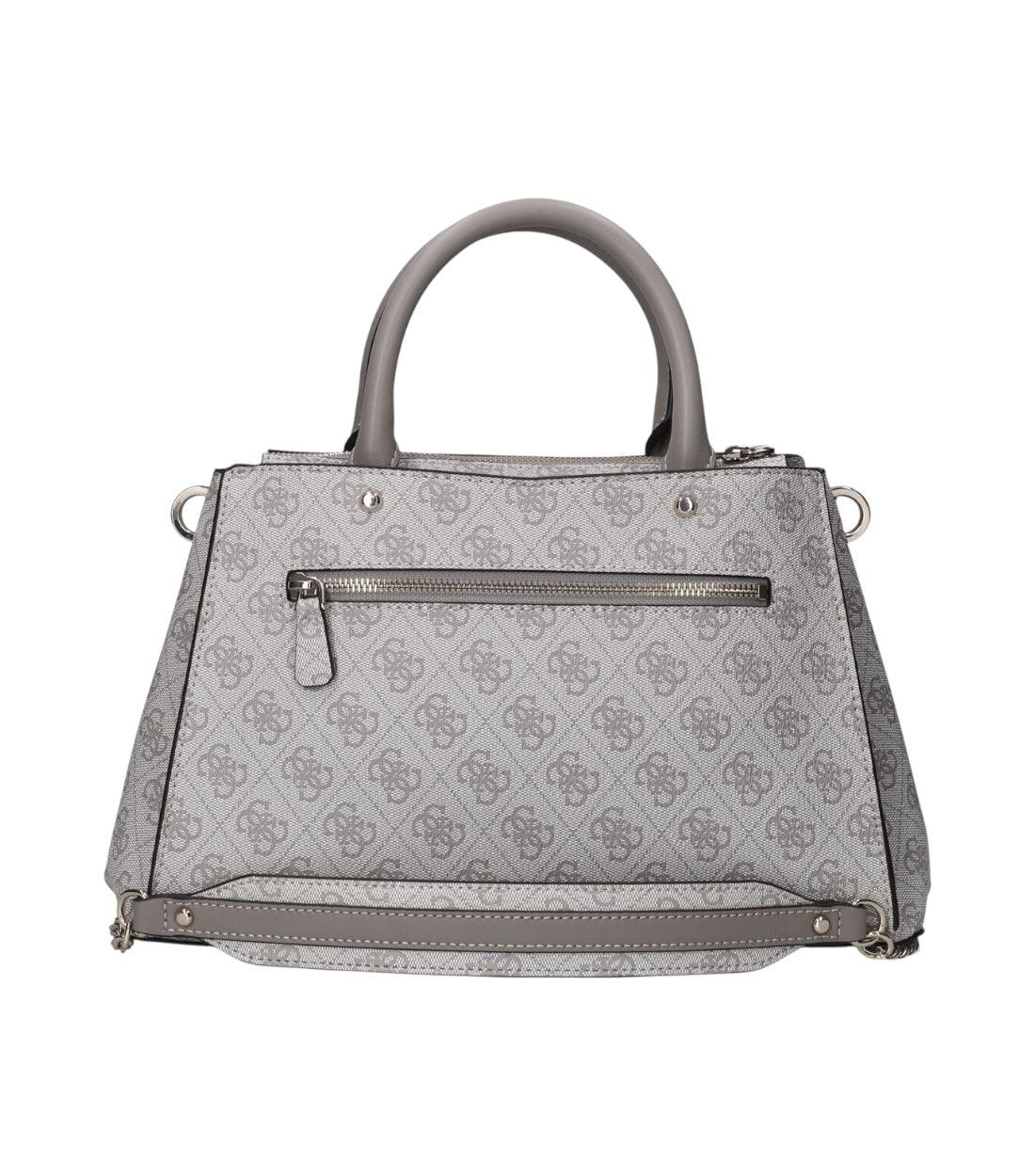 Guess Grijs Zamira Luxury Satchel Tas