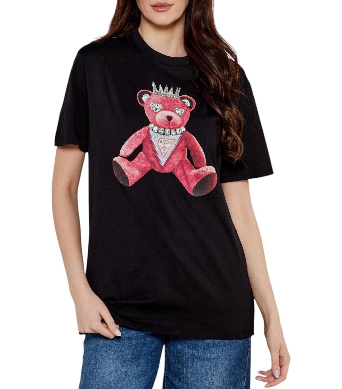 Guess T-shirt PINK BEAR