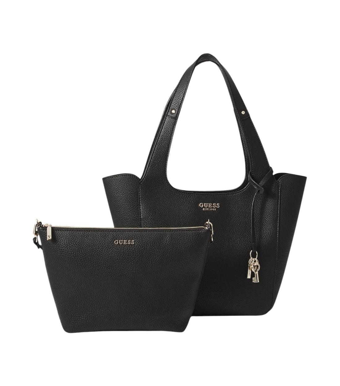 Guess Zwart Tas Helina Tote Set Handtas