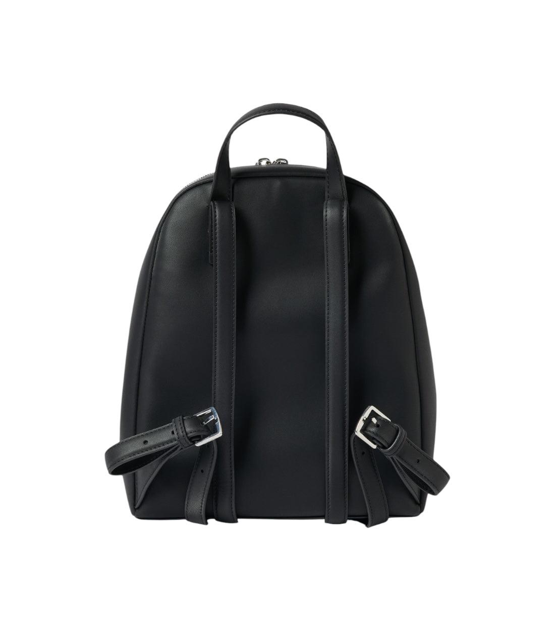 Calvin Klein Zwart Leerlook Rugzak