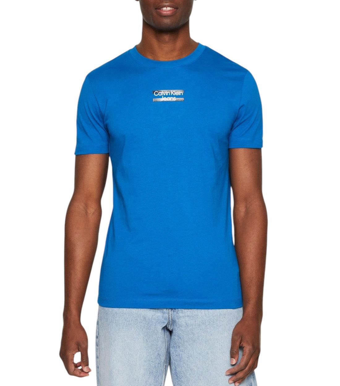 Calvin Klein Jeans Blauw Logo T-shirt