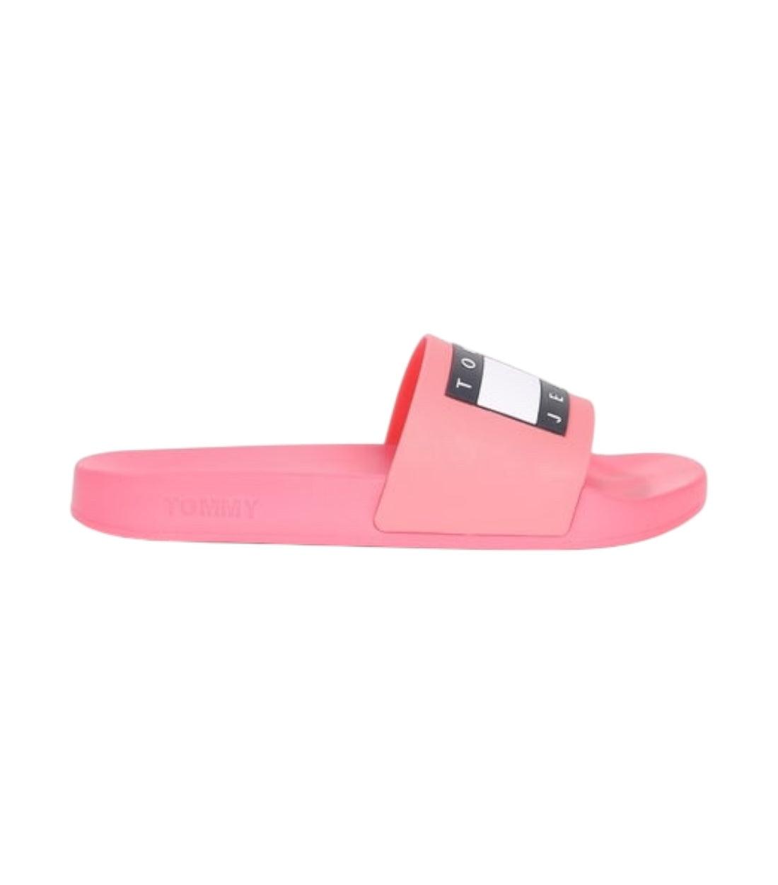 Tommy Hilfiger Jeans Brand Print Slippers