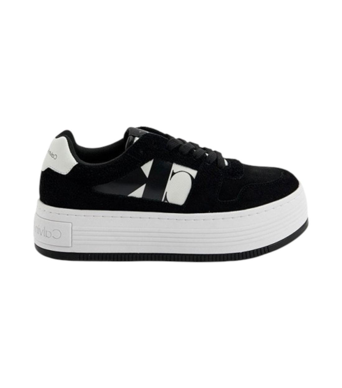 Calvin Klein Zwart Bold Sneaker Laag Mix