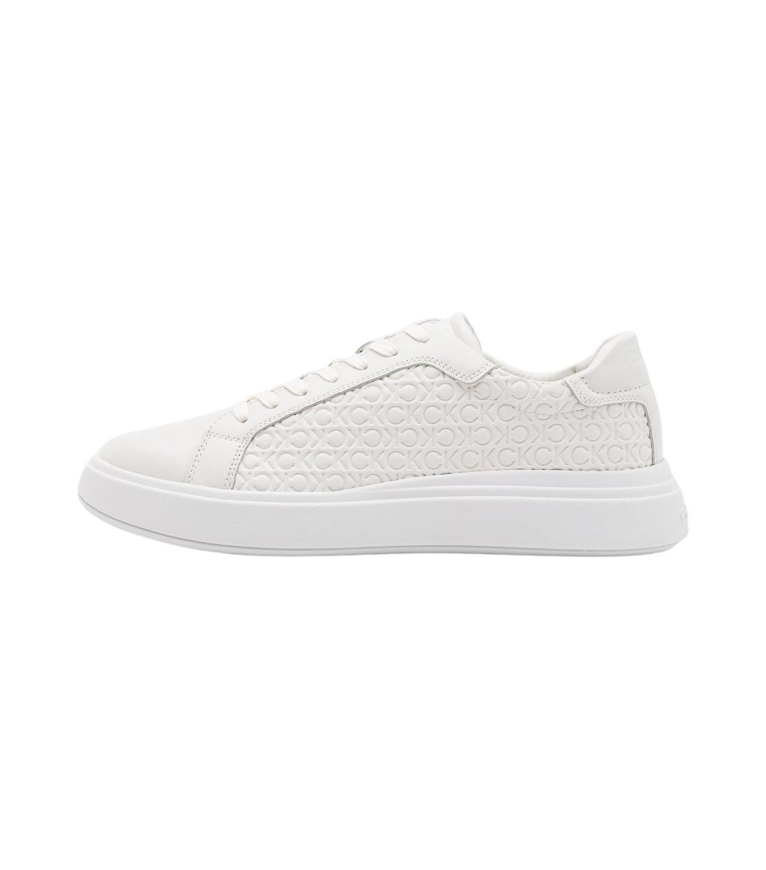 Calvin Klein Wit Sneakers Met Logoprint
