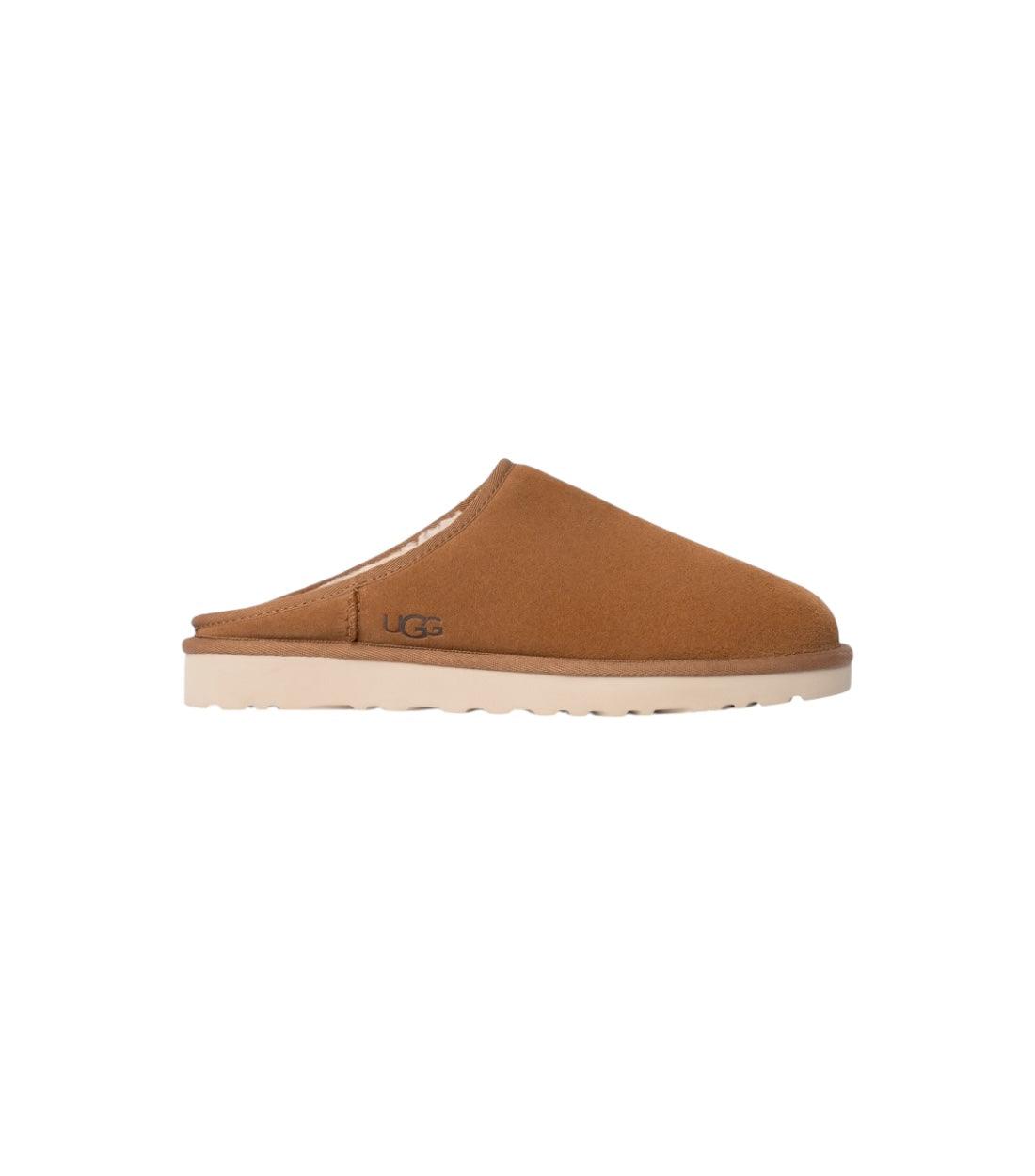 Ugg Bruin Classic Instappers Met Leer
