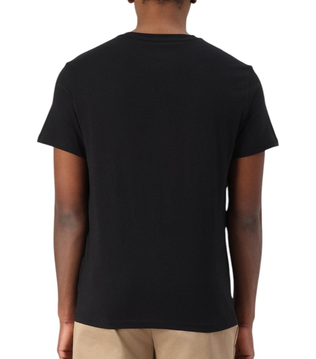 Tommy Hilfiger Jeans Zwarte Graphic T-shirt