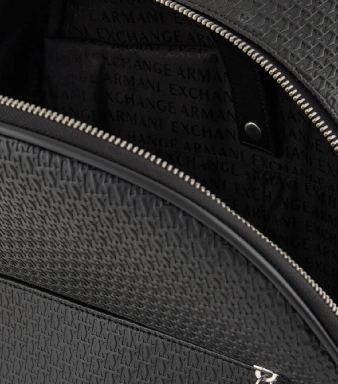 Armani Exchange Zwart Belettering rugzak A | X