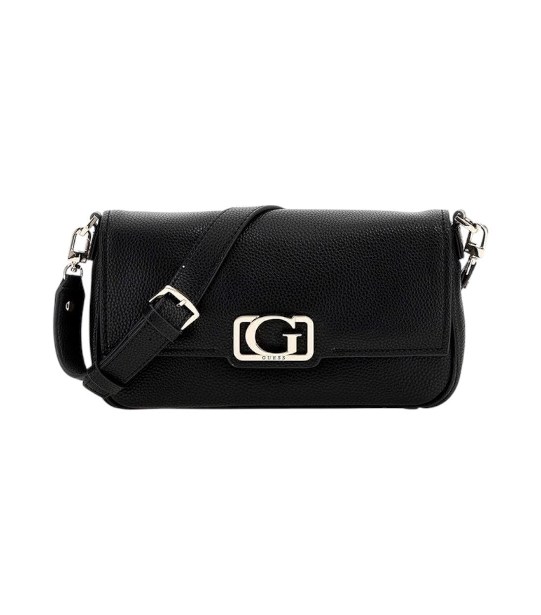 Guess Zwart Circe Flap schoudertas