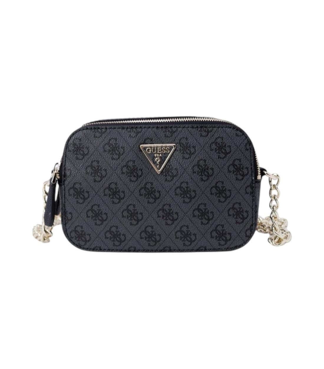 Guess Zwart Noelle Mini 4G Logo Crossbodytas