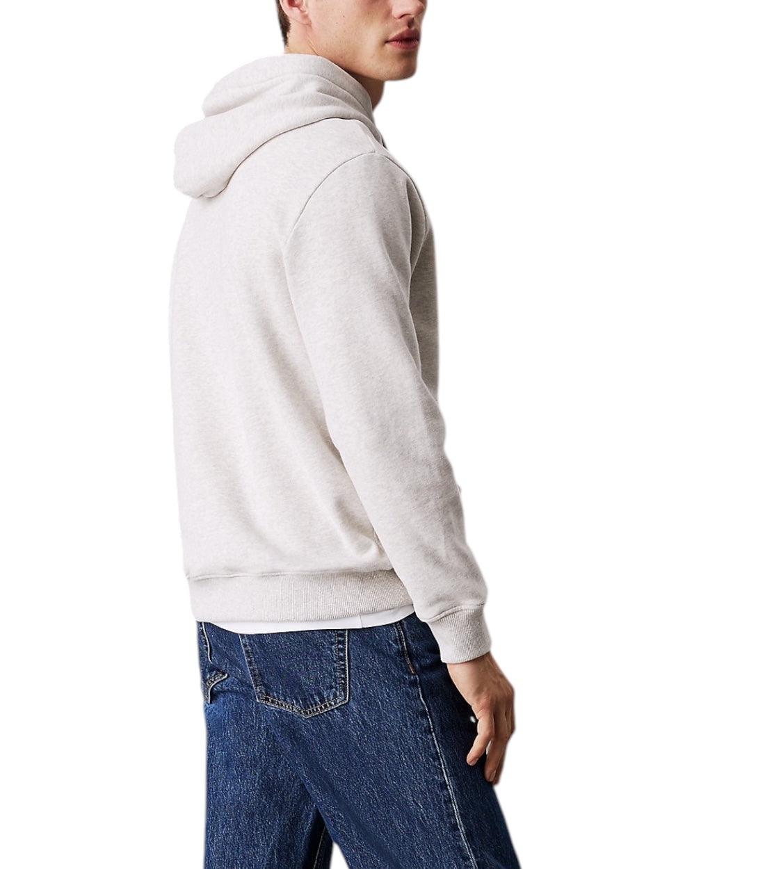 Calvin Klein Jeans Grijs Hoodie Met Logo