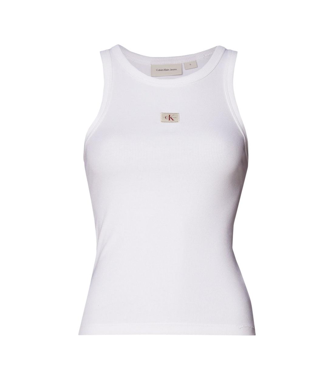 Calvin Klein Jeans Wit Label Tank Top