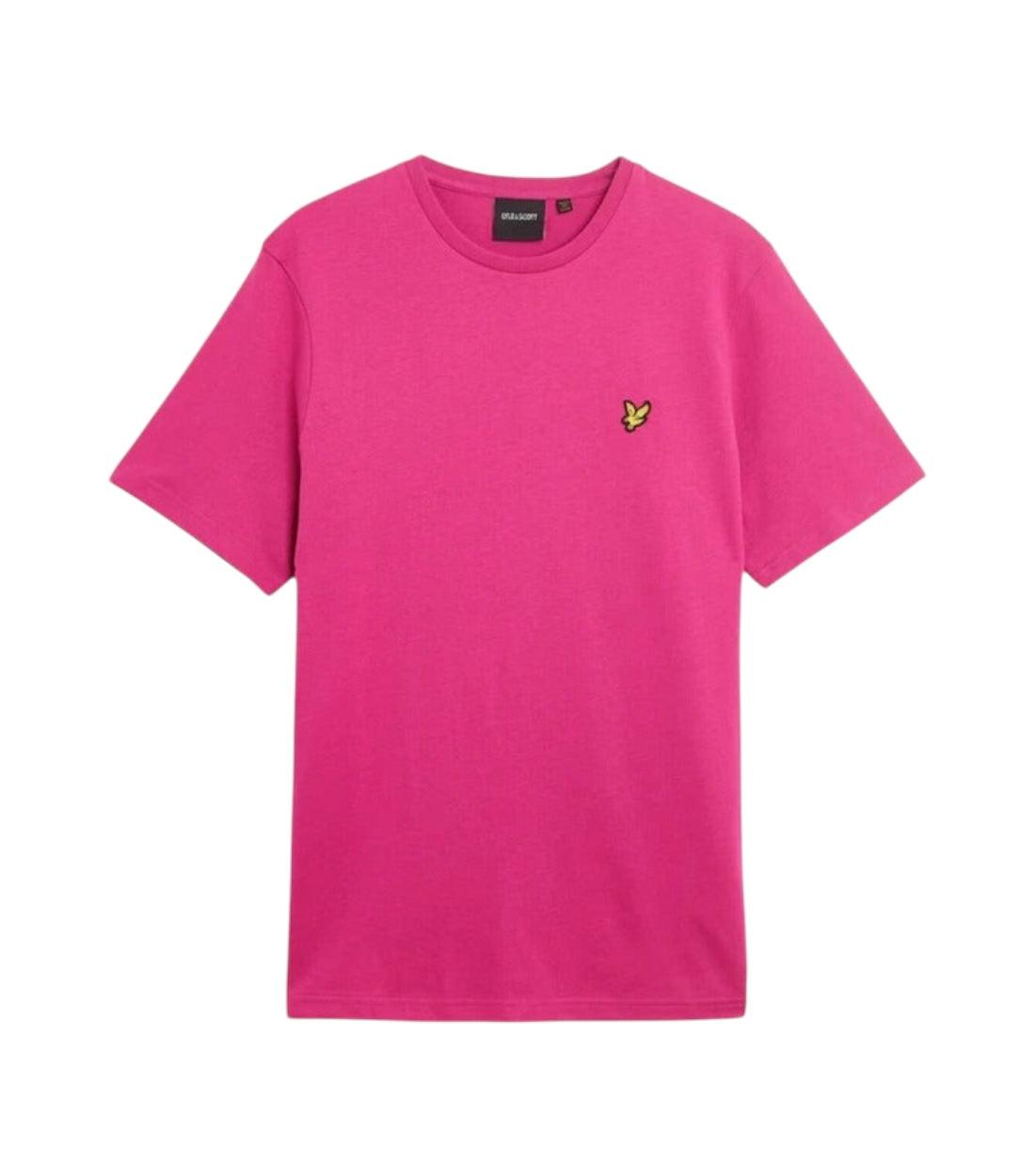 Lyle & Scott Roze T-shirt Met Logo