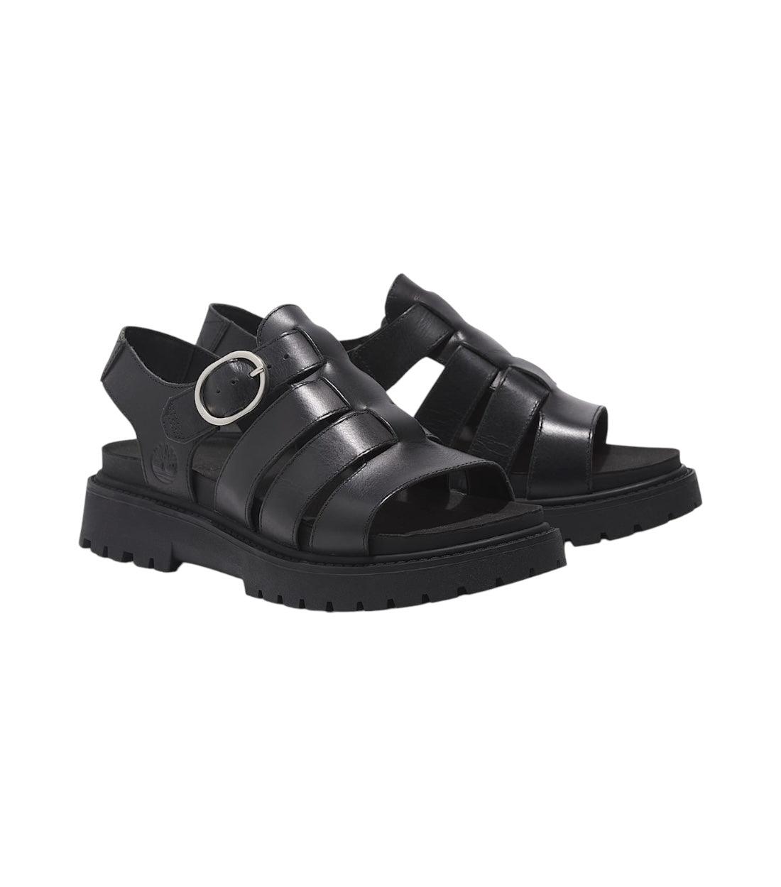 Timberland Zwart Clairemont Way Fisherman Sandalen