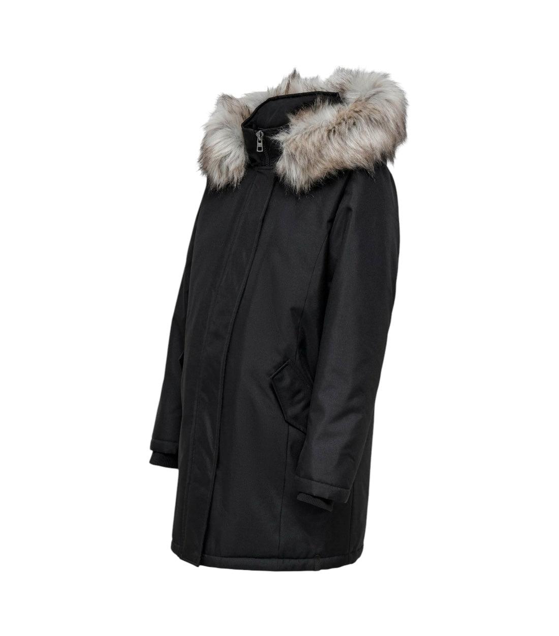 Only Zwart Parka Jas