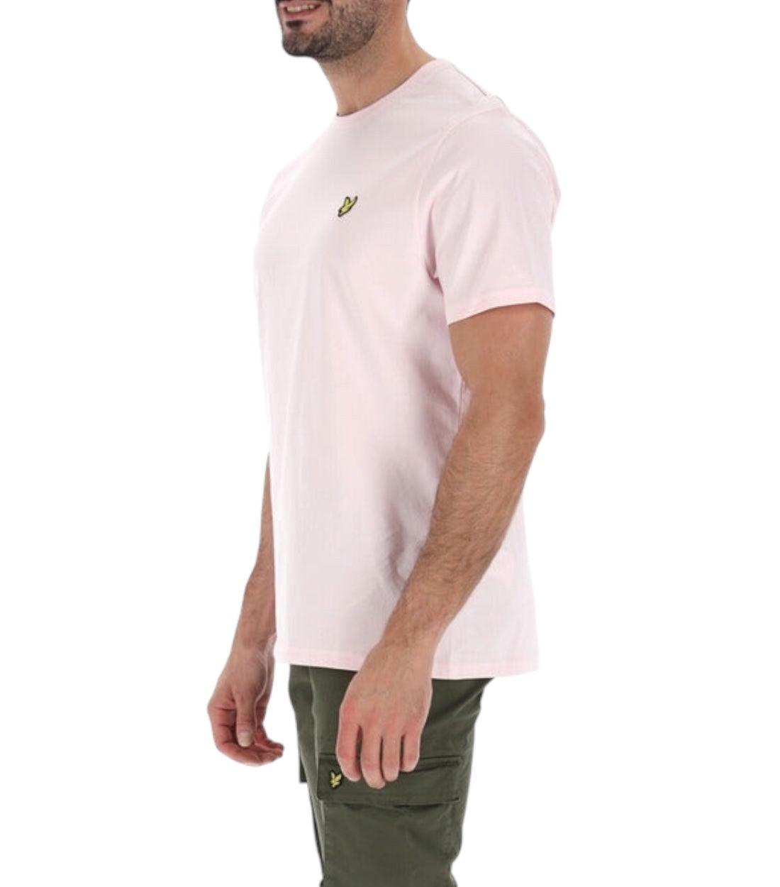Lyle & Scott Roze T-shirt Met Logo