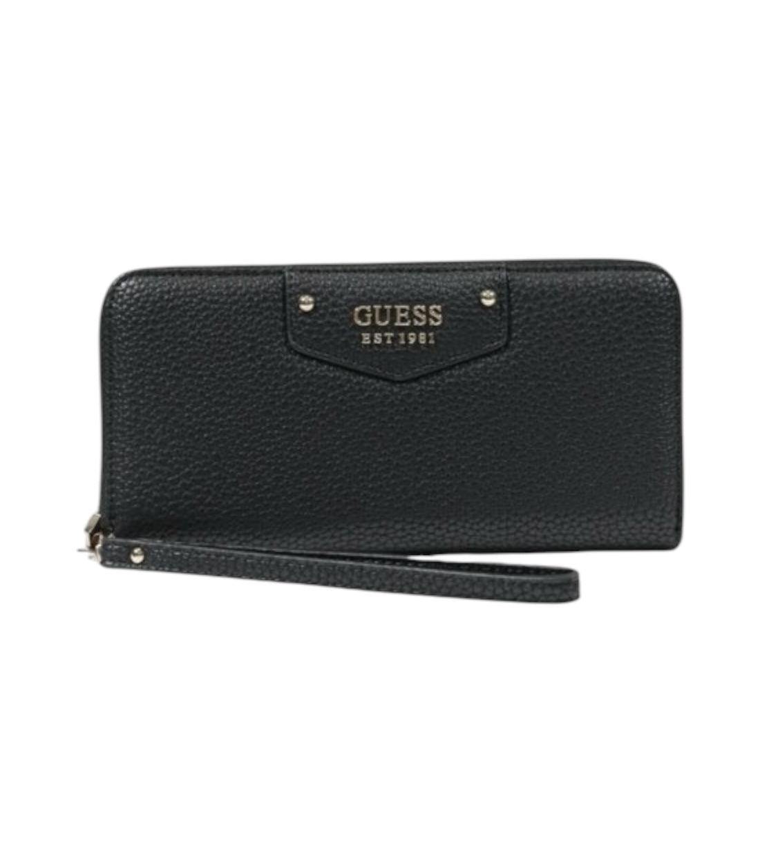 Guess Zwart Downtown Chic Portemonnee