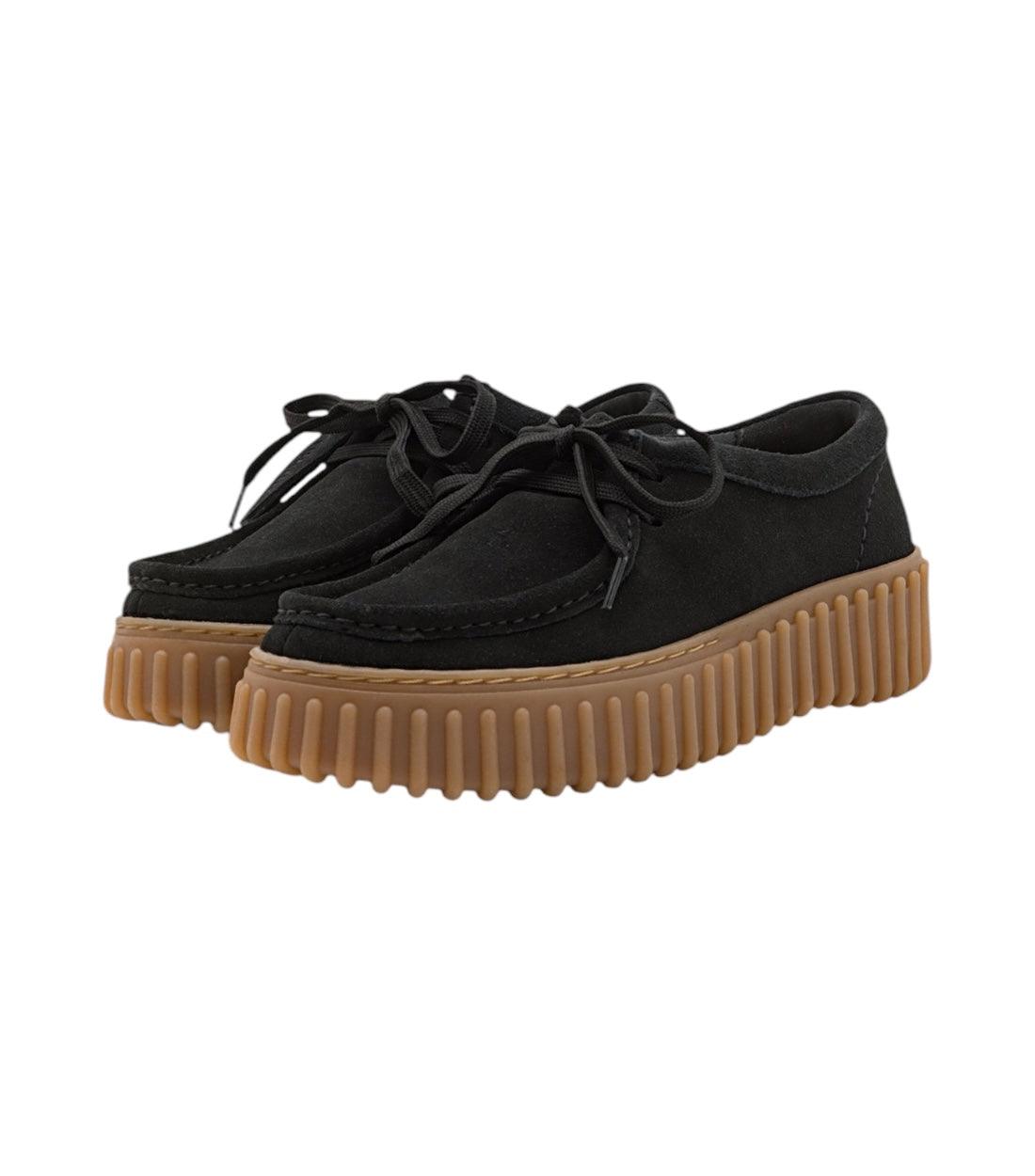 Clarks Heren Moccassin Zwart Leer