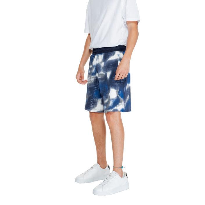 Armani Exchange Blauw Korte Broek