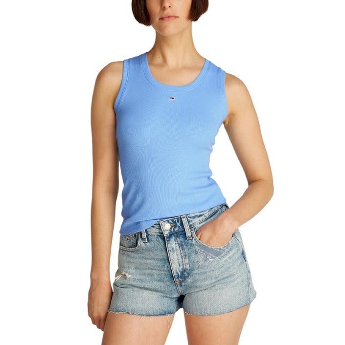 Tommy Hilfiger Jeans Blauwe Tank Top