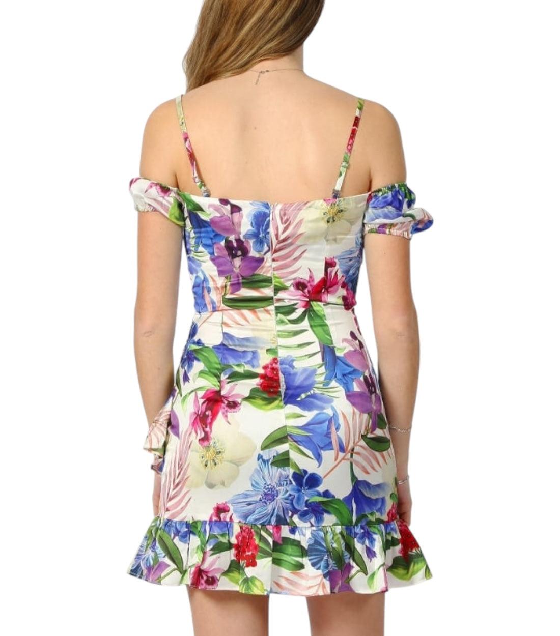 Guess Alva Off-Shoulder Jurk Dames