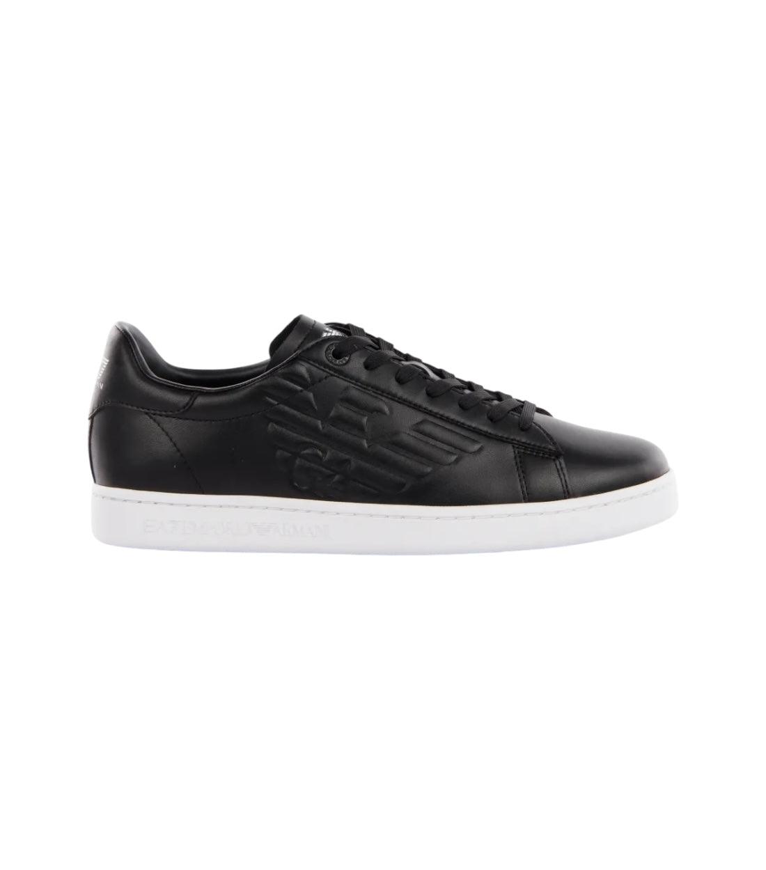 Ea7 Zwart Black GA Eagle Sneakers