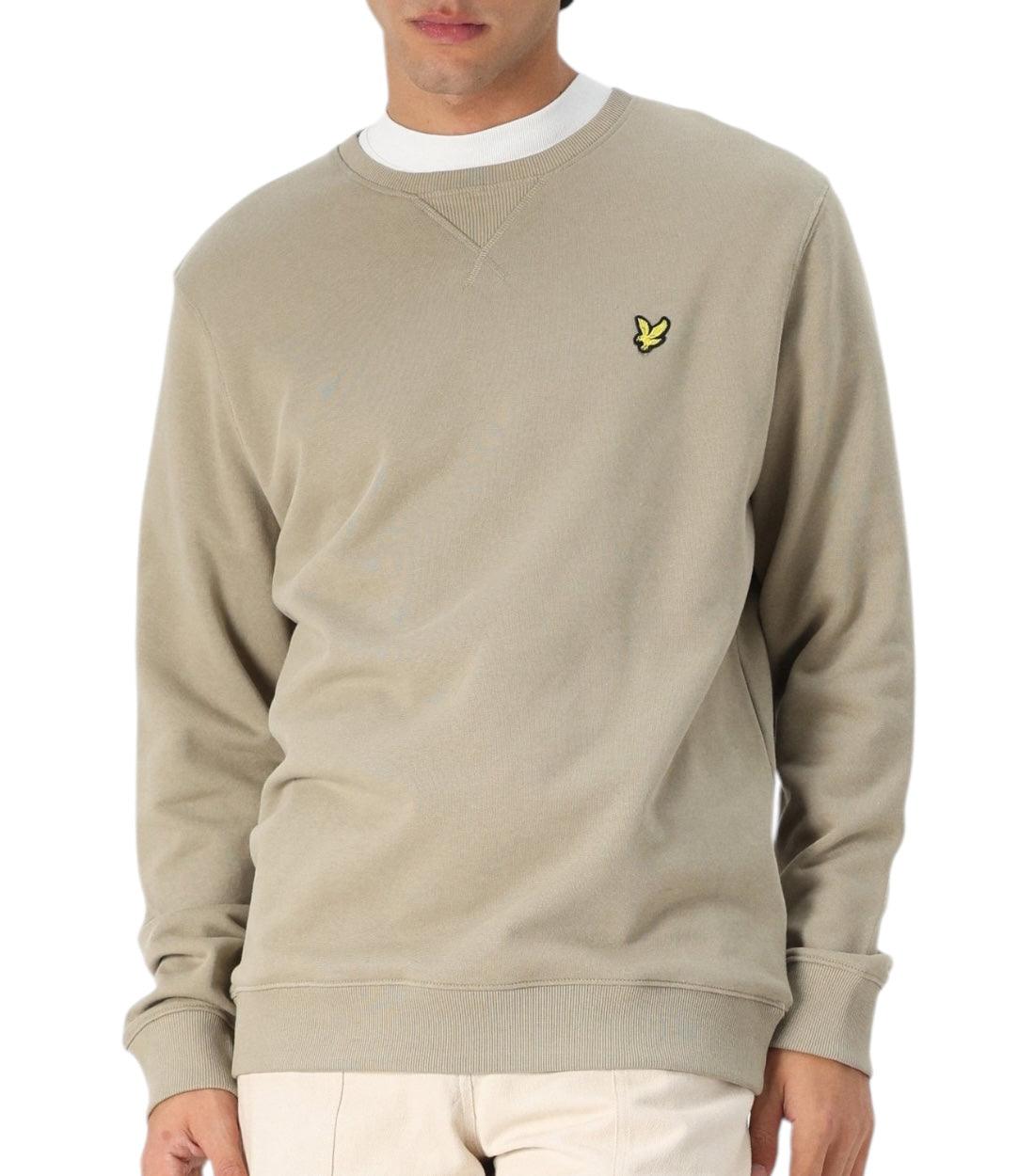 Lyle & Scott Lichtgroene Crew Neck