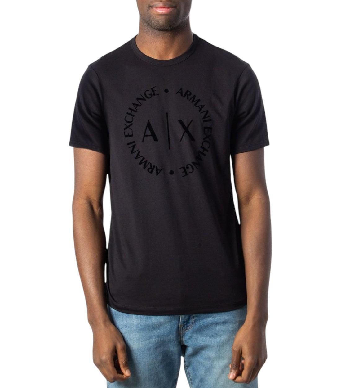 Armani Exchange Zwart T-shirt Met Logo