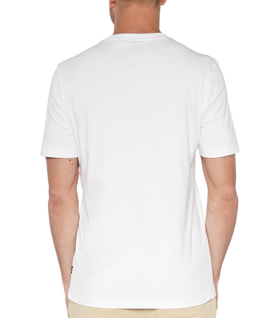 Boss Wit T-shirt Met Grafische Print