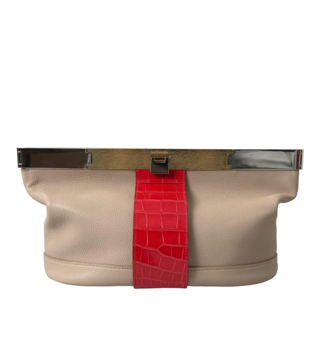 Balenciaga Luxe Meerkleurige Leren Clutch Tas