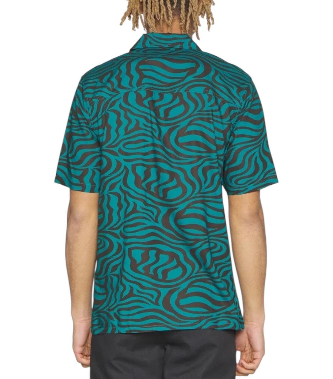 Dickies Groen Clackamas Zebra T-shirt