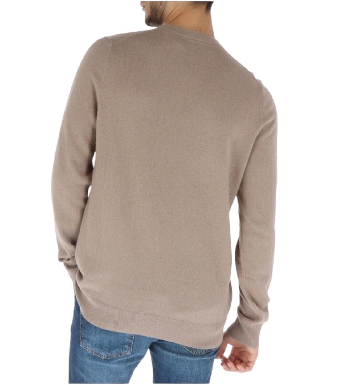 Lyle & Scott Beige Trui Met Logo