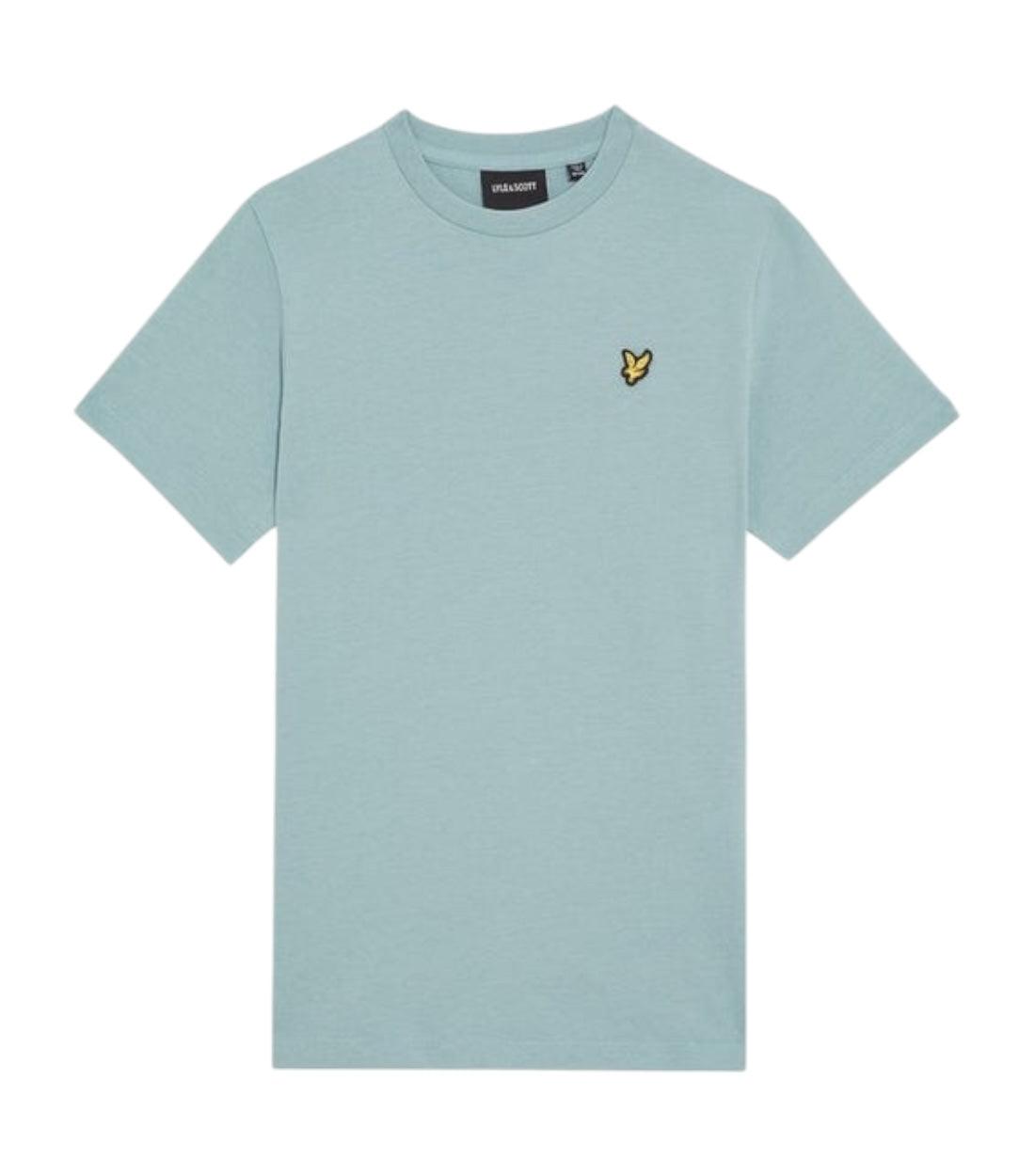 Lyle & Scott Blauw Grijs Basic T-Shirt