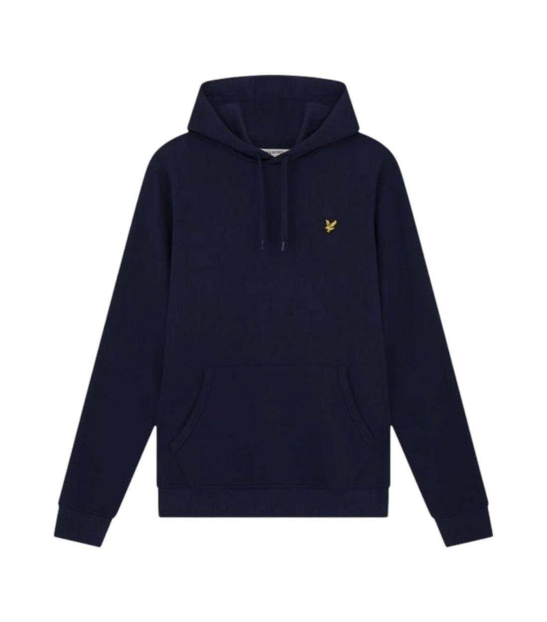 Lyle & Scott Blauw Sweatshirt Met Capuchon